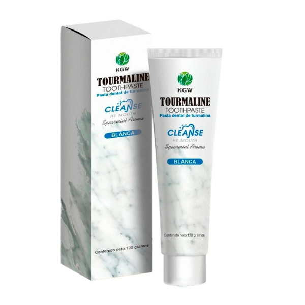 Imagen de Pasta dental turmalina blanca HGW